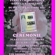 Expo femmes charentaises dans la resistance oct2021
